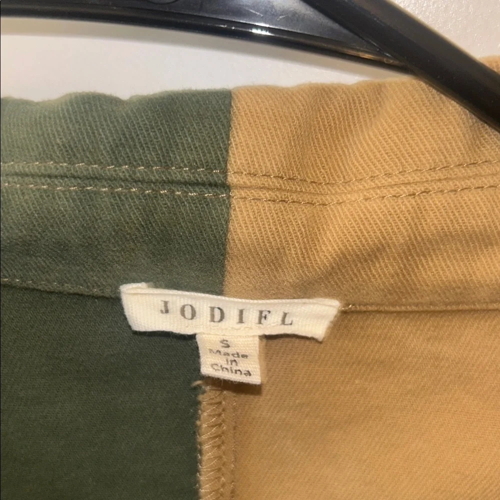 NWOT Colorblock Shacket - Picture 2 of 5